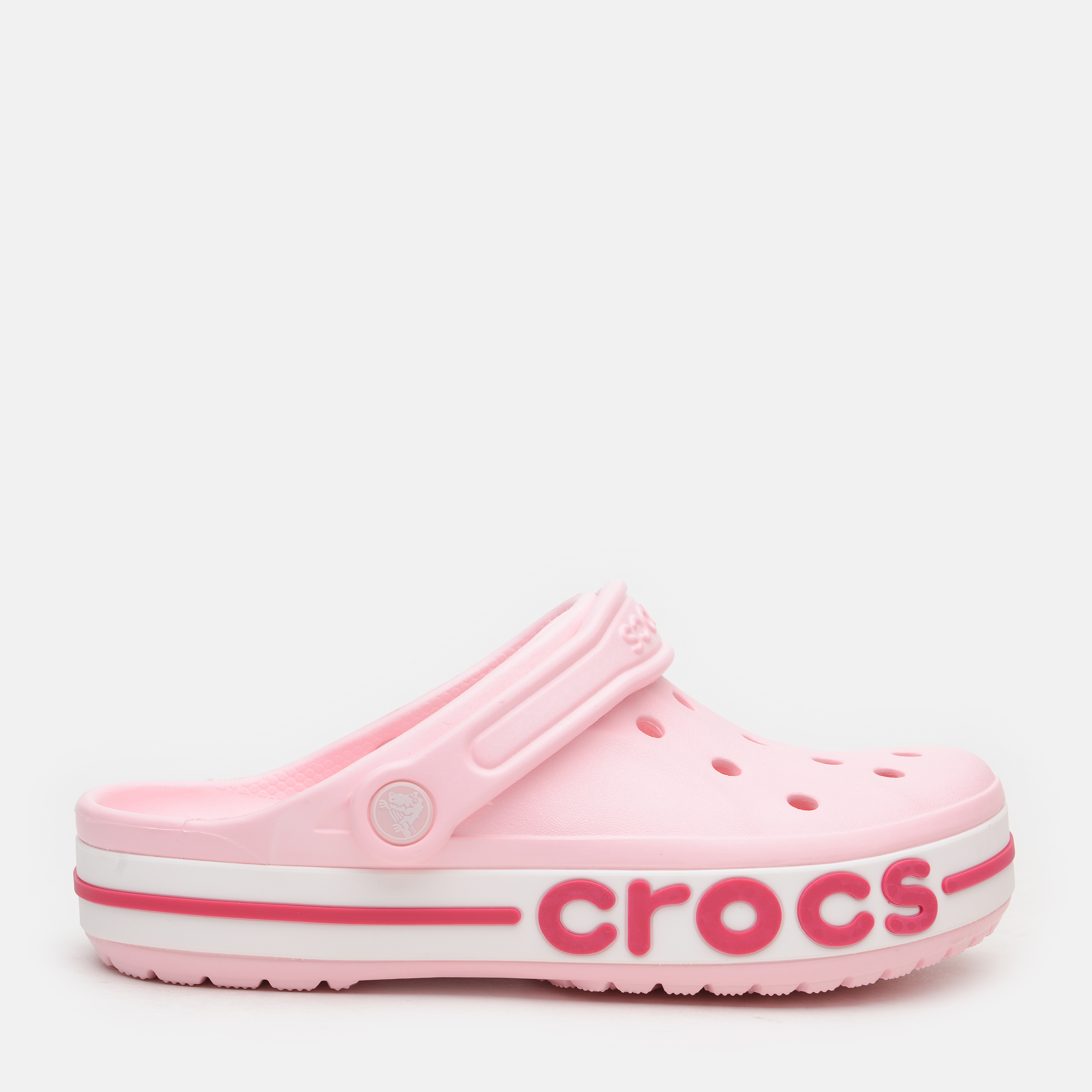 Акція на Жіночі крокси Crocs Jibbitz Bayaband 205089-6OV-M4/W6 36-37 22 см Бузкові з рожевим від Rozetka