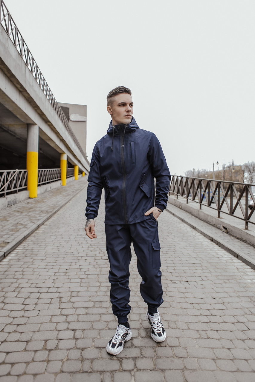 

Костюм мужской осенний | весенний | летний Intruder Softshell. Easy.Куртка + штаны синий S