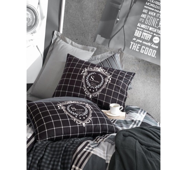 

Комплект постельного белья COTTON BOX RAMOS 200*220 Серый