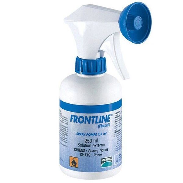 

Спрей для котів та собак Merial «Frontline» (Фронтлайн) 250 мл (від зовнішніх паразитів) - dgs