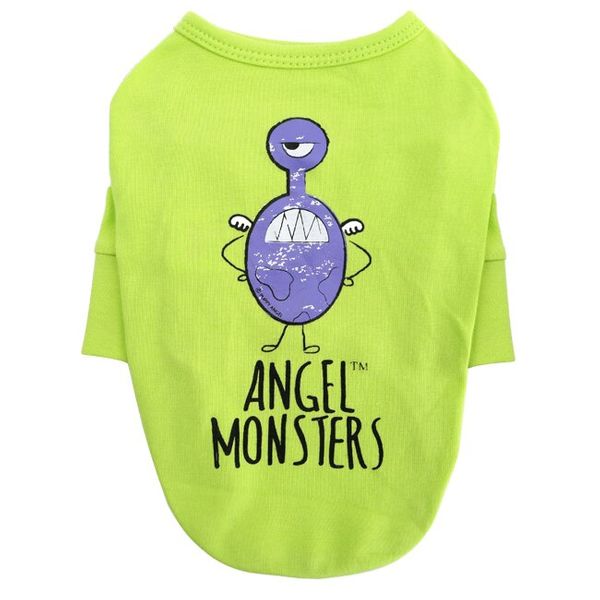 

Футболка для собак Puppy Angel «Angel Monsters» S (зелена)