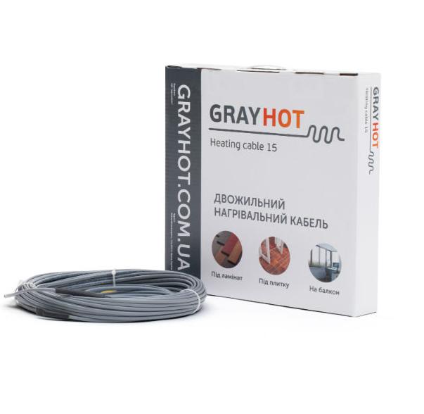 

Нагревательный кабель Grayhot 115м, 1725 Вт