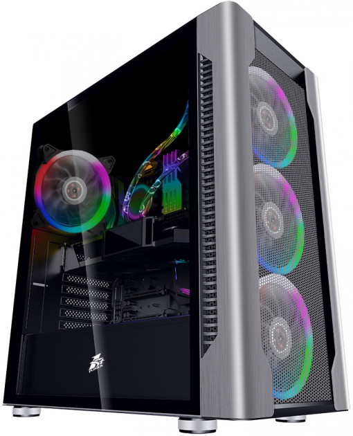 

Корпус 1stPlayer DX-R1-PLUS Color LED Black без БП