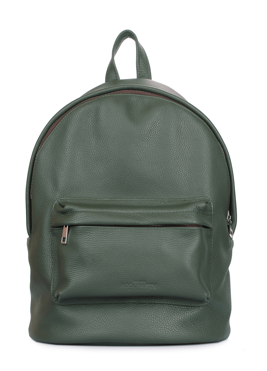 

Кожаный рюкзак POOLPARTY ( fb-backpack-leather-darkgreen-pp)