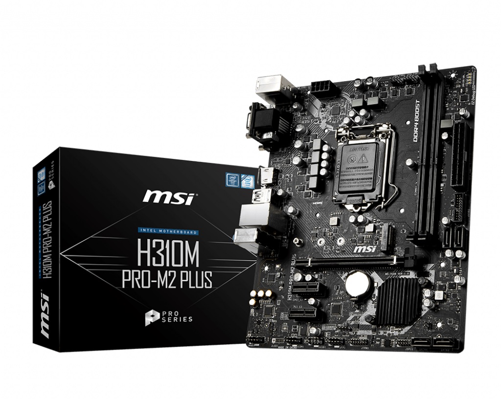 

Материнская плата MSI H310M PRO-M2 Plus Socket 1151