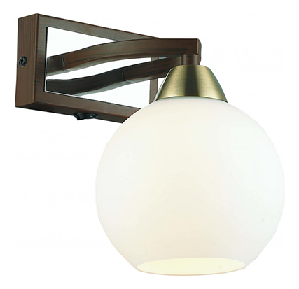 

Бра INL-9268W-01 Antique brass & Walnut