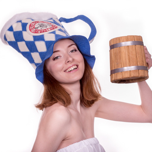 

Шапка для сауны Кружка натуральный войлок, Saunapro