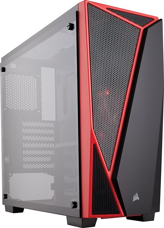 

Корпус Corsair Carbide SPEC-04 TempeRed Glass Black/Red (CC-9011117-WW) без БП