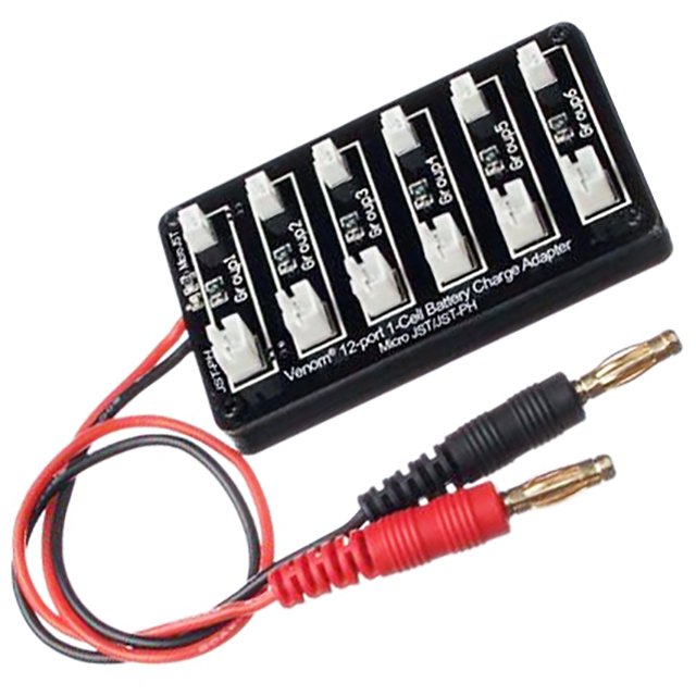 

Адаптер силовой Venom Banana - Micro JST/JST-PH 1S 12 портов (VNR0678)