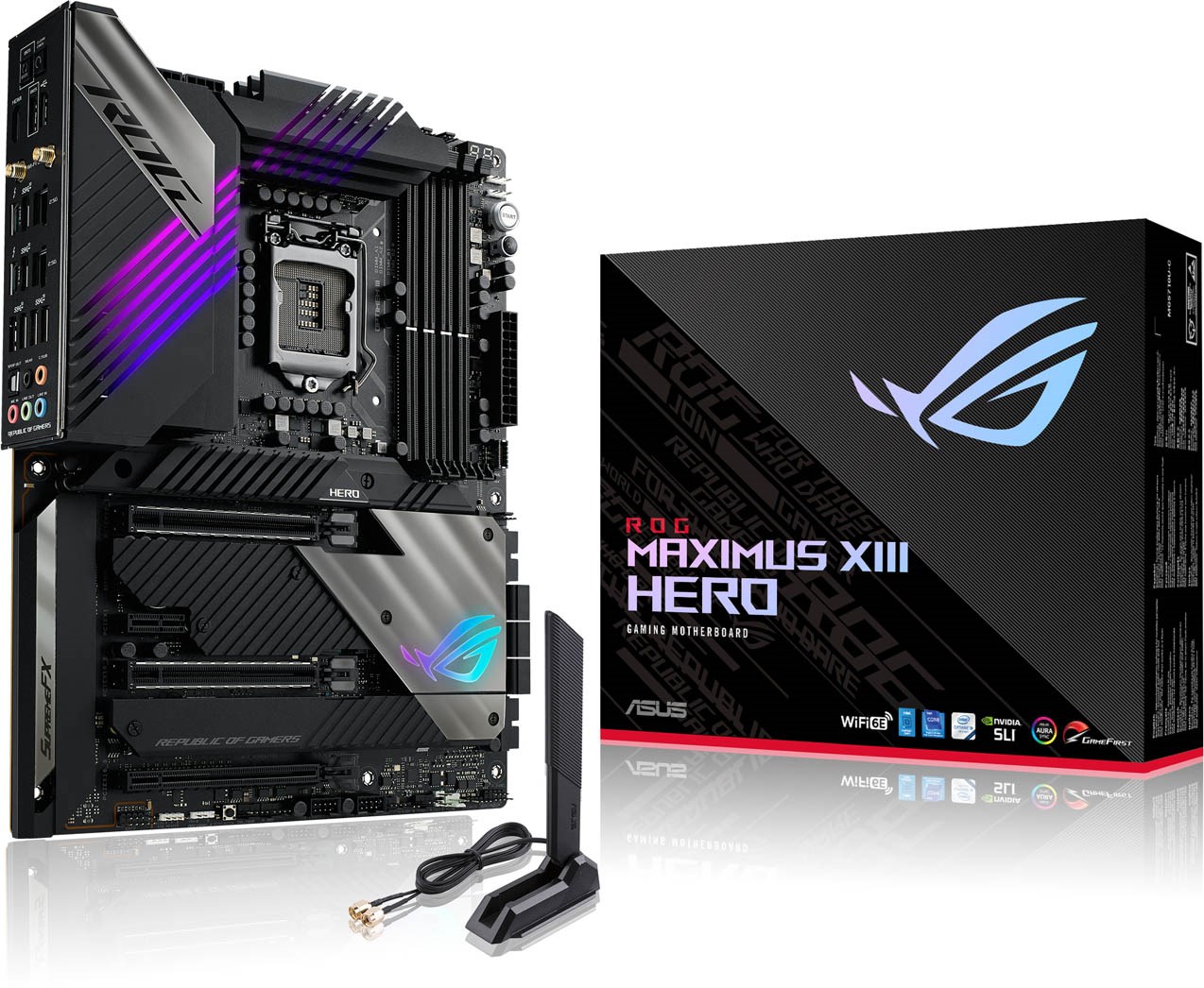 

Материнская плата Asus ROG Maximus XIII Hero Socket 1200
