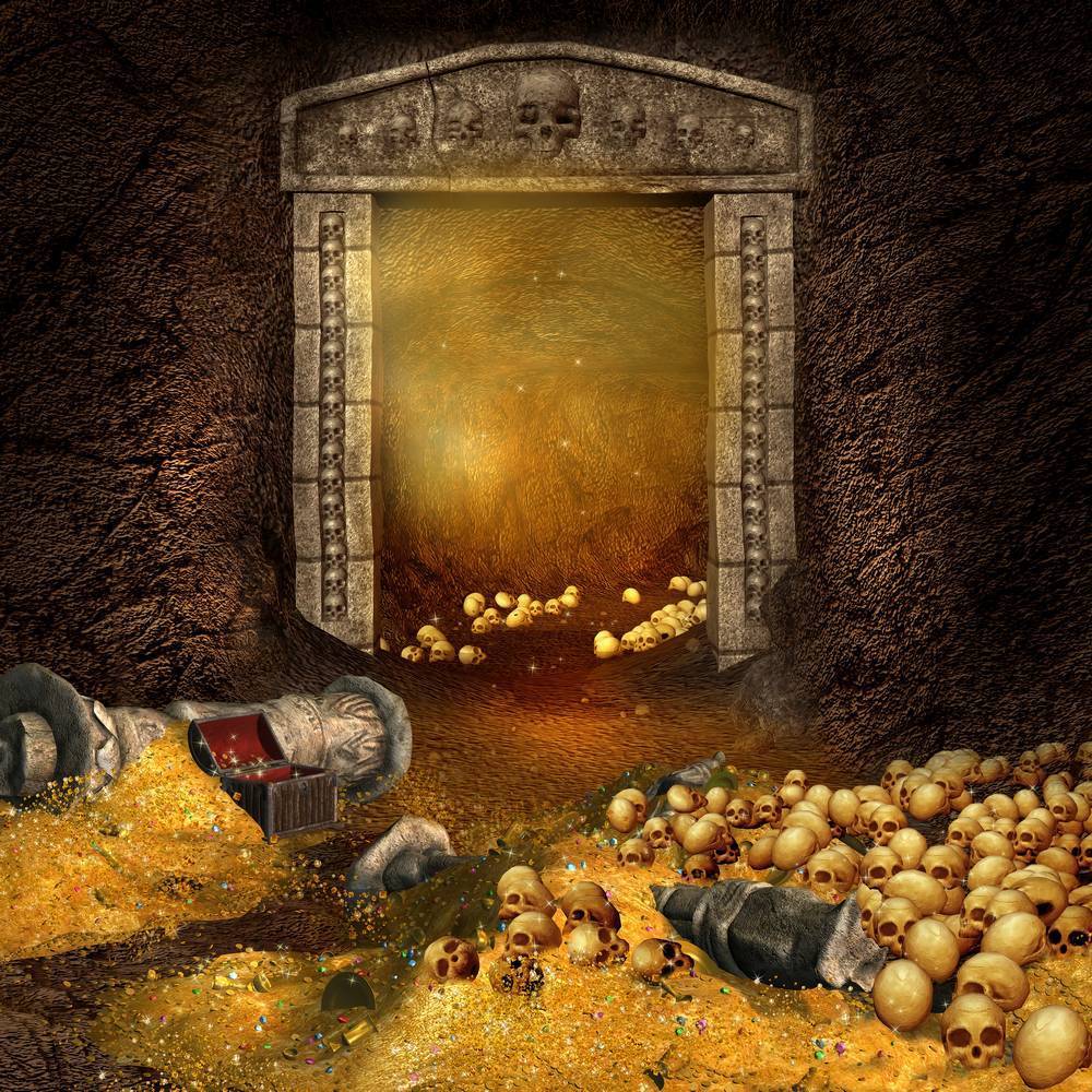 

Картина на холсте LaPrint Смерть и череп 90х90 см