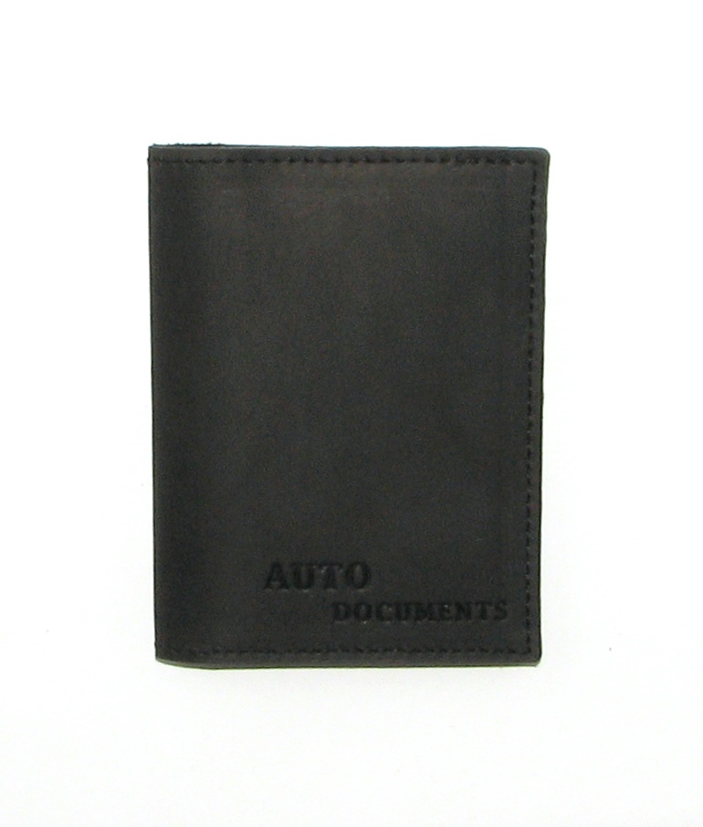 

Обложка для автодокументов DNK Leather DNK Auto H col.J черная