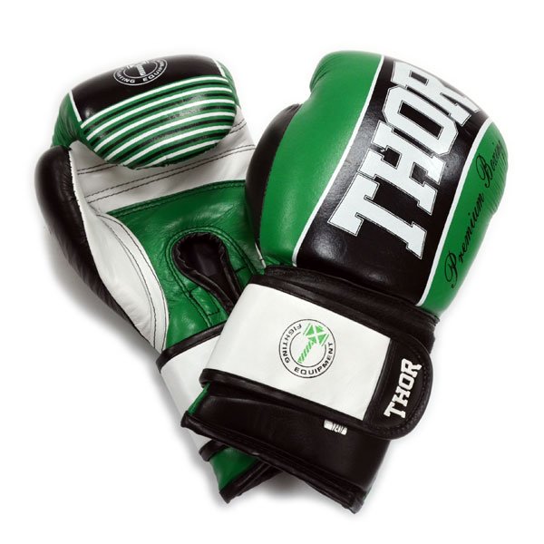 

Перчатки боксерские THOR THUNDER 14oz (529/12(Leather) GRN 14 oz.)