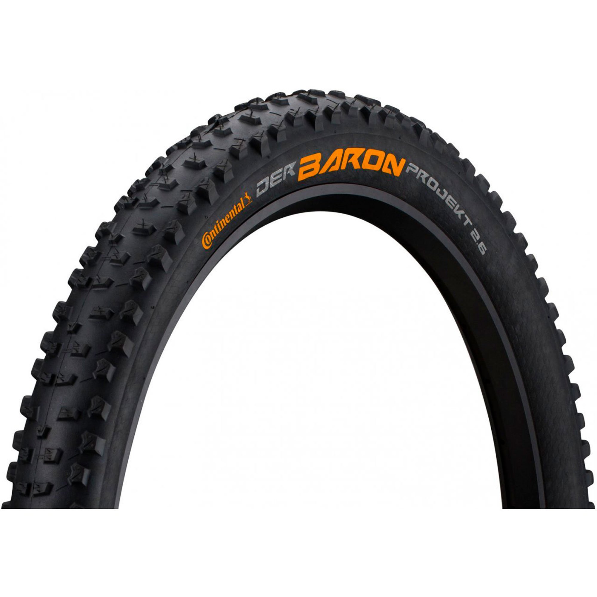 

Покрышка Continental Der Baron Projekt 27.5"x2.60, 65-584 складная (101381)
