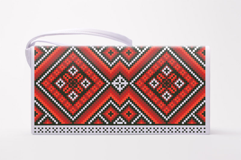 

Набір для вишивки бісером Барвиста Вишиванка заготовки пошитого клатча Вогняна (КЛ075кБ1301k)