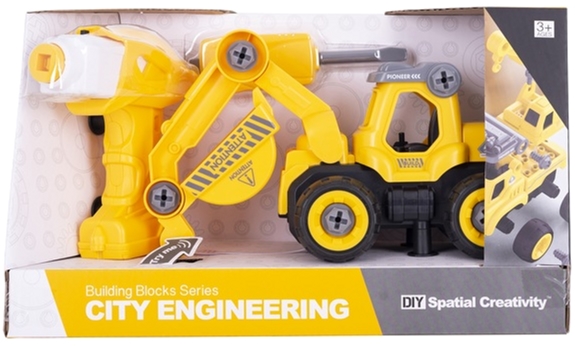 

Конструктор Diy Spatial Creativity Экскаватор 28 деталей (TOYSCJ-1365027)