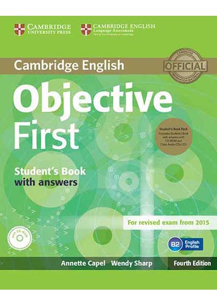 

Objective First Fourth edition SB with answers with CD-ROM 95272