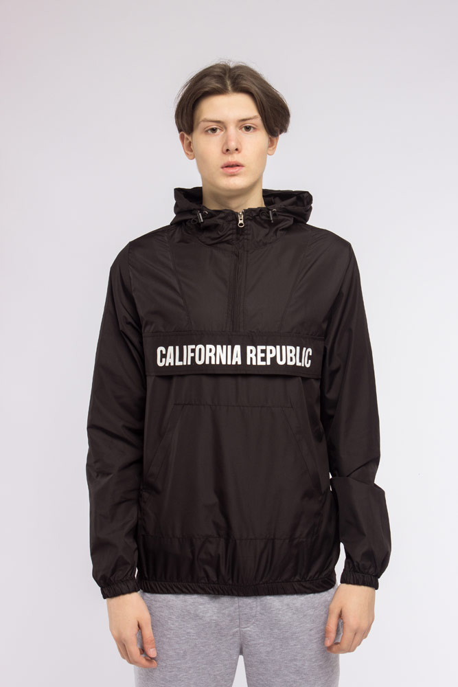 

Вітровка чоловіча анарак California Republic M чорний (59)