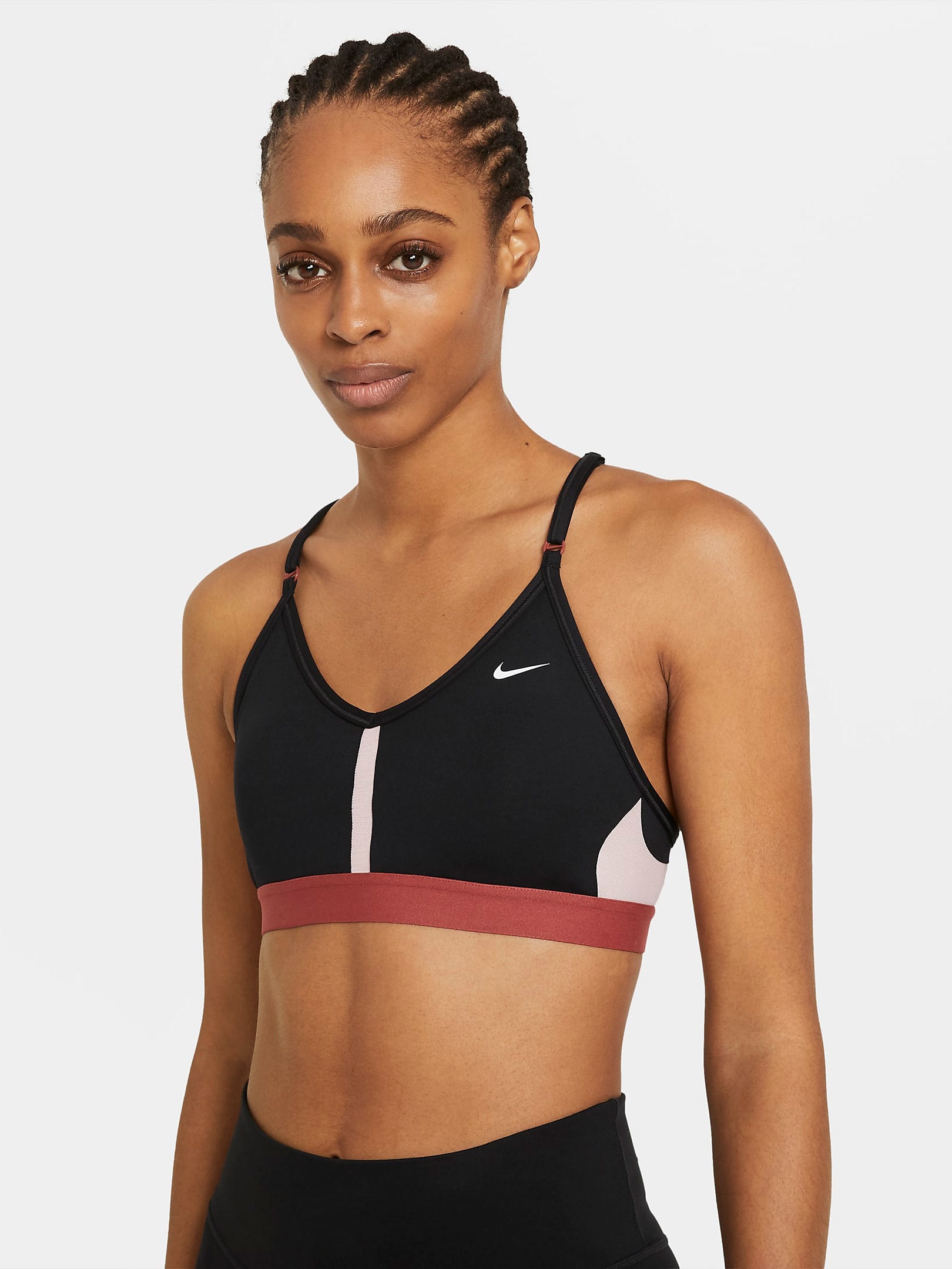 

Спортивный топ Nike W Nk Df Indy V-Neck Bra CZ4456-011 L