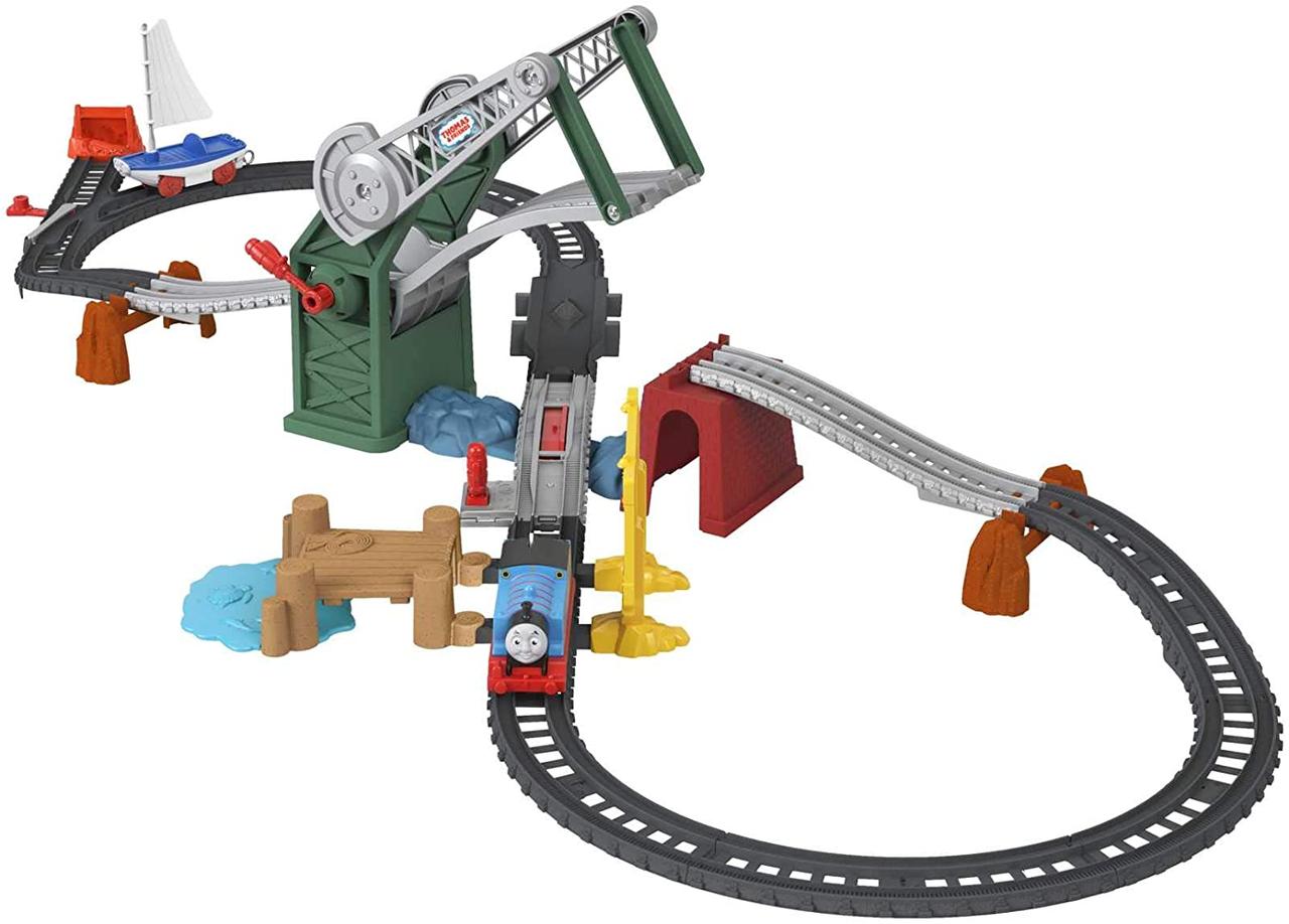 

Железная дорога Фишер-Прайс Fisher-Price Thomas and Friends Bridge Lift Thomas and Skiff train set