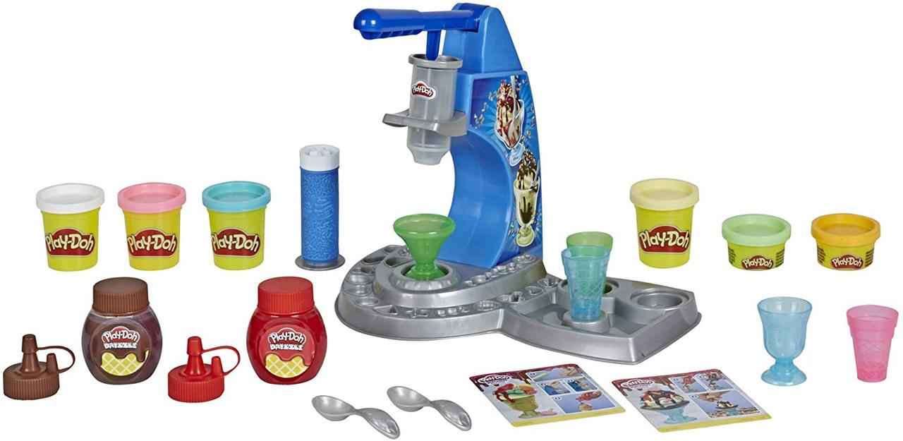 

Игровой набор Плей-До Мороженное с глазурью Play-Doh Kitchen Creations Drizzy Ice Cream Playset