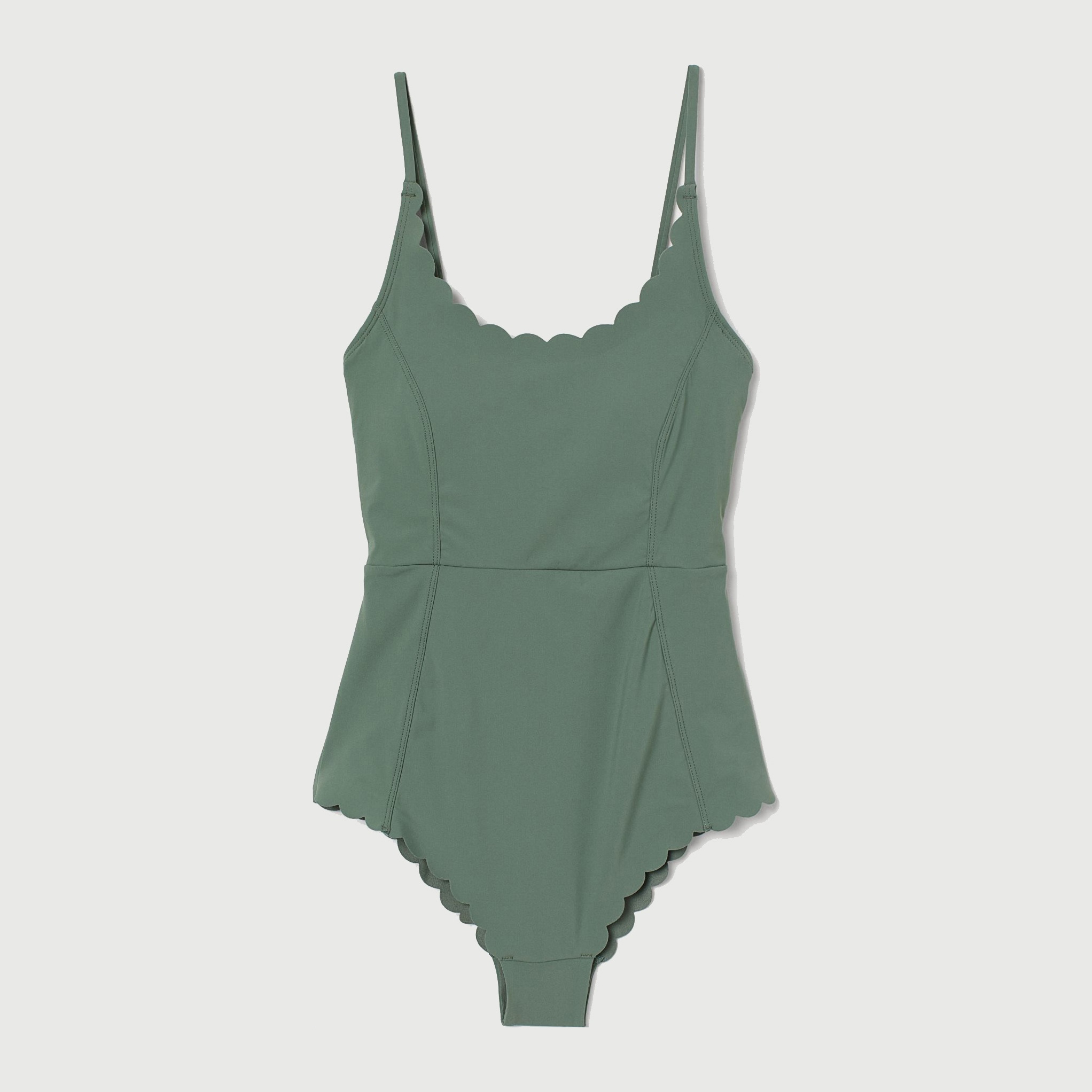 

Купальник слитный женский H&M zh0715343 36 Зеленый