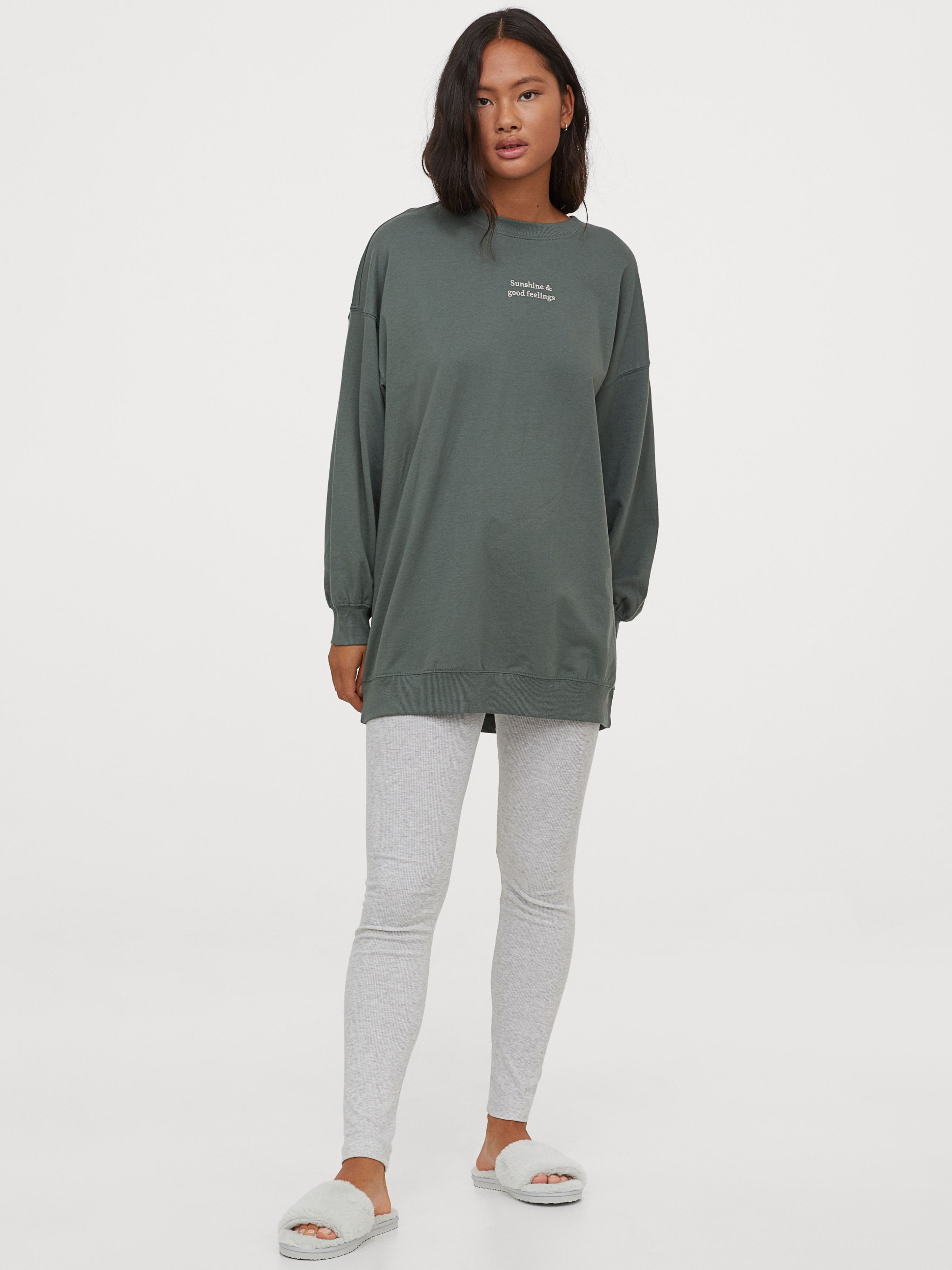 

Лосины H&M zh0769814 M Светло-серые