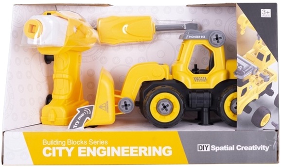 

Конструктор Diy Spatial Creativity Бульдозер 27 деталей (TOYSCJ-1365039)