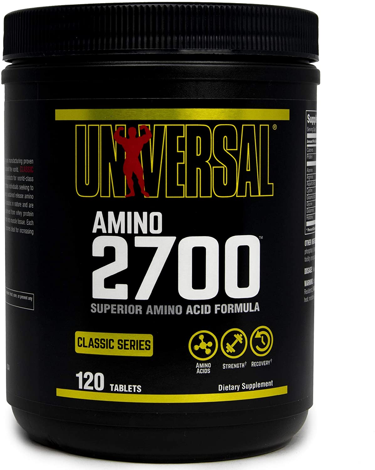 

Аминокислота Universal Nutrition Amino 2700 120 таб Без вкуса (400f51)