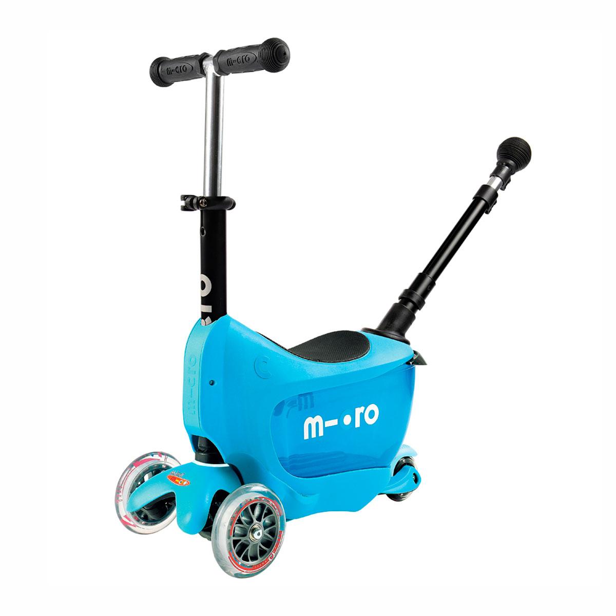 

Самокат MICRO Mini2go Deluxe Голубой 3-х колесный Micro MMD034