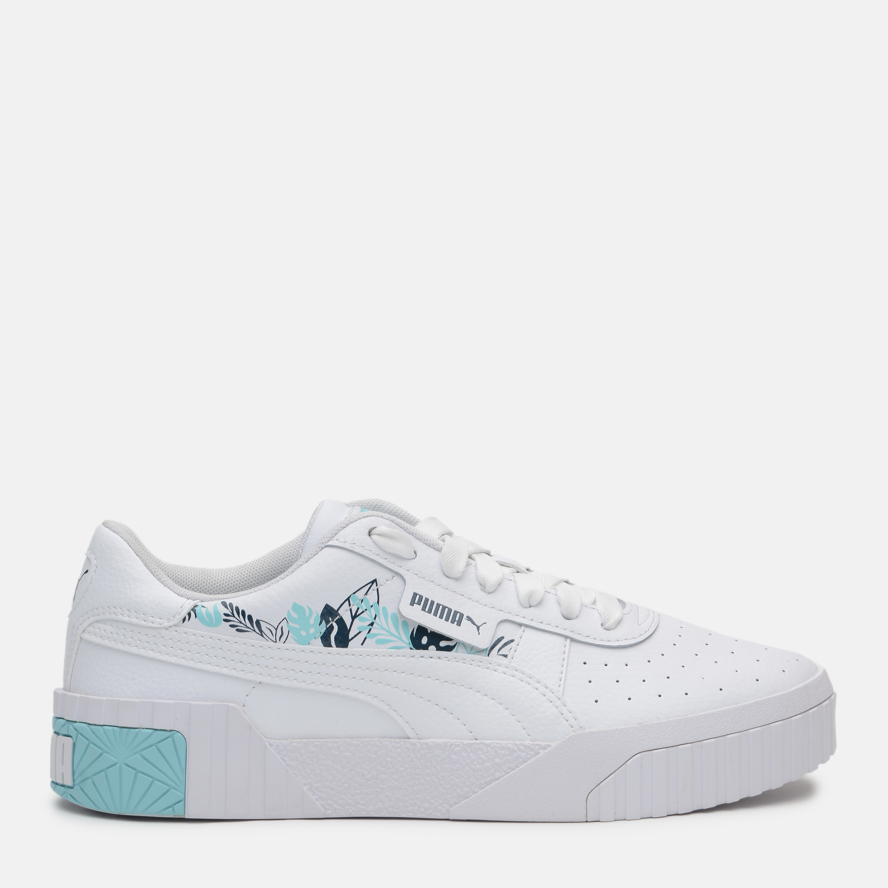 

Кеды Puma Cali Jungle Jr 37148102 37.5 (4.5) 23.5 см Puma White-Gulf Stream