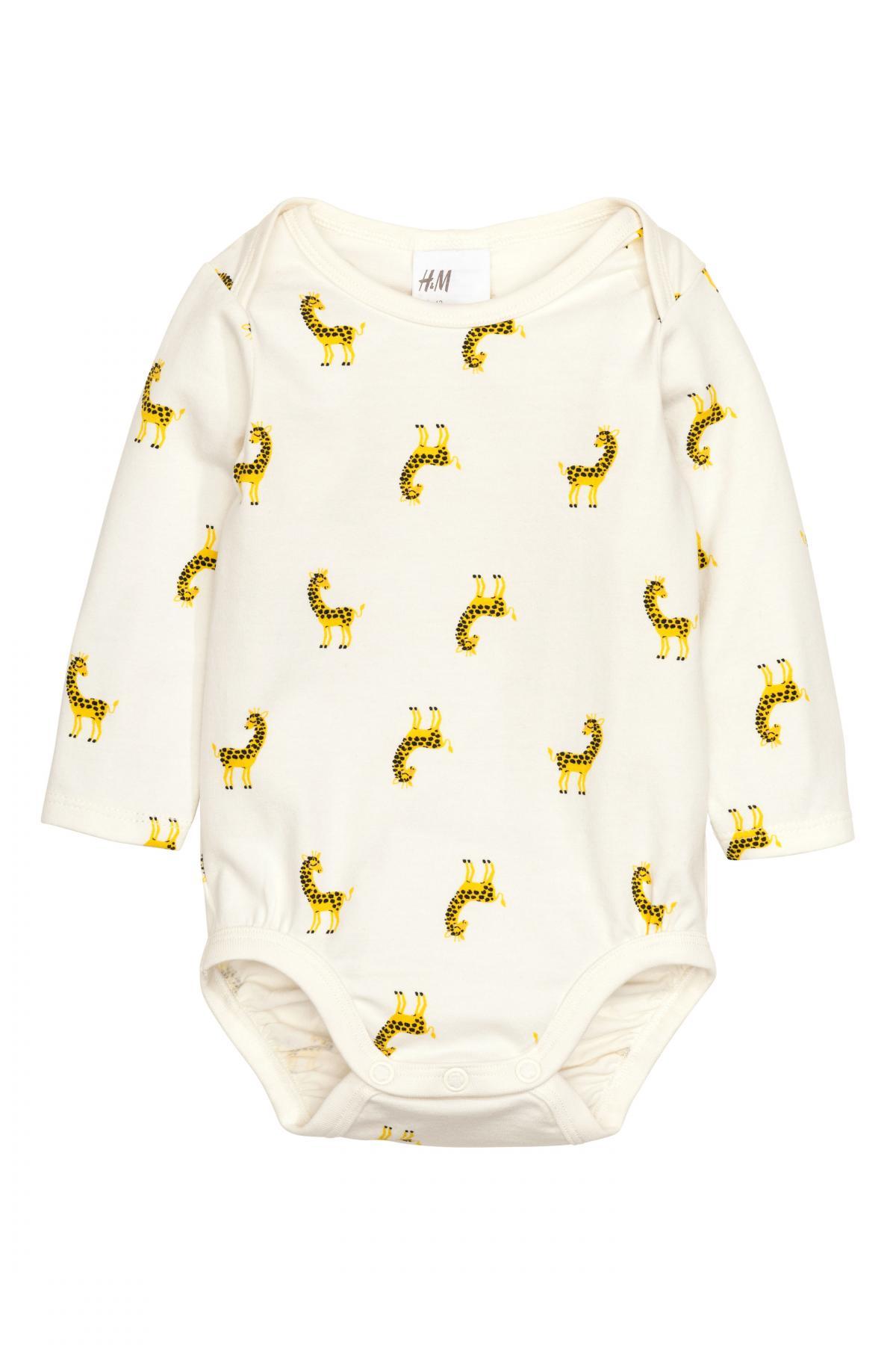 

Боди H&M 68 (4-6m) Бежевые (4951-03693450012)
