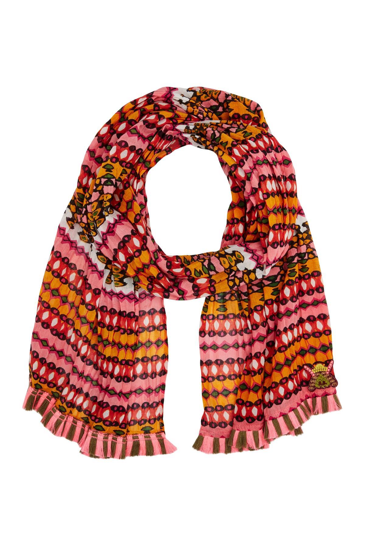 

Шарф Scotch & Soda 35х150 Розовый (5760-135765-45009)
