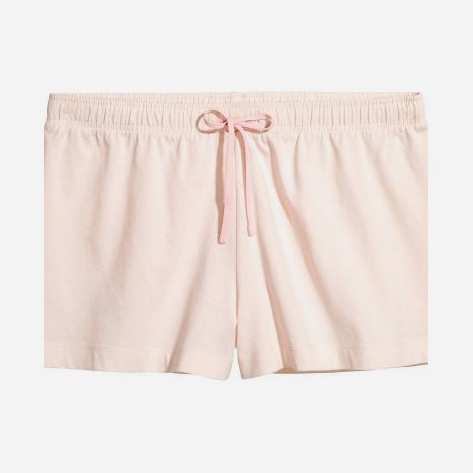 

Шорты пижамные H&M 0477535-5 L Светло-розовые