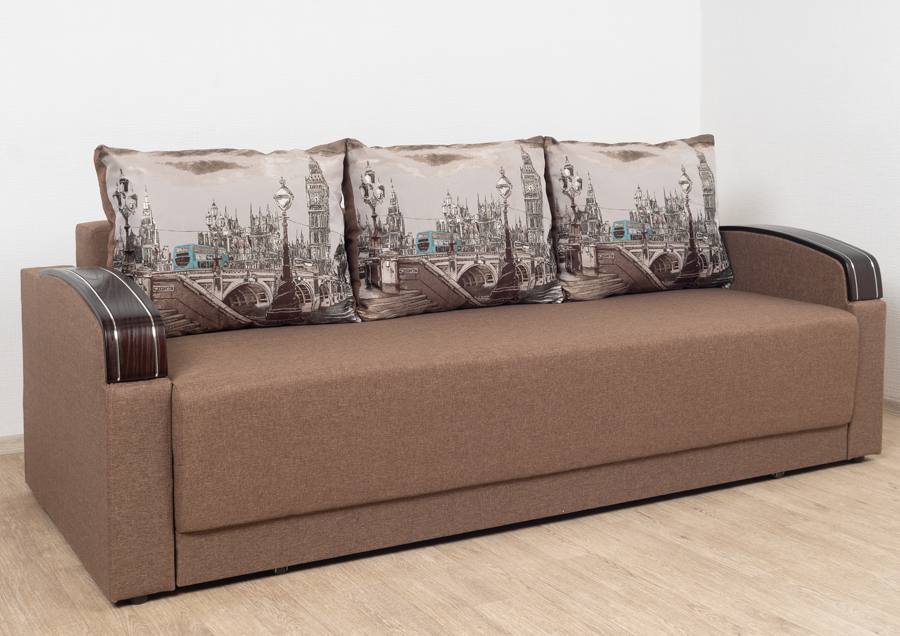 

Прямой диван Virkoni Родео-Д SF06 (RDO-D-SF06-LX3-BGBN)