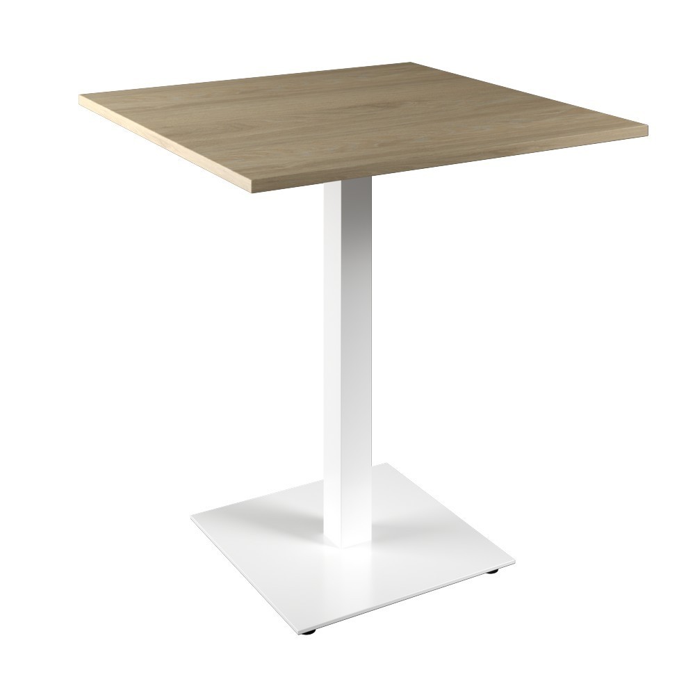 

Обеденный стол Uno table белый ДСП натуральный (700х700х743 мм)