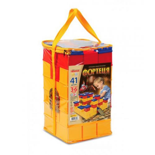 

Конструктор дитячий "Фортеця" (41 дет.) Юника. 36618