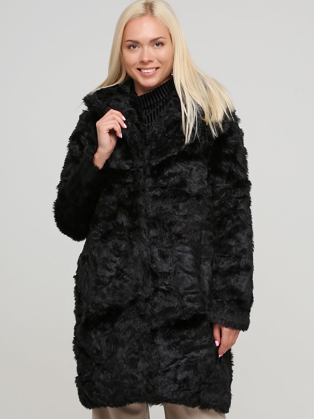 

Шуба Monki 306492s78 S Черная