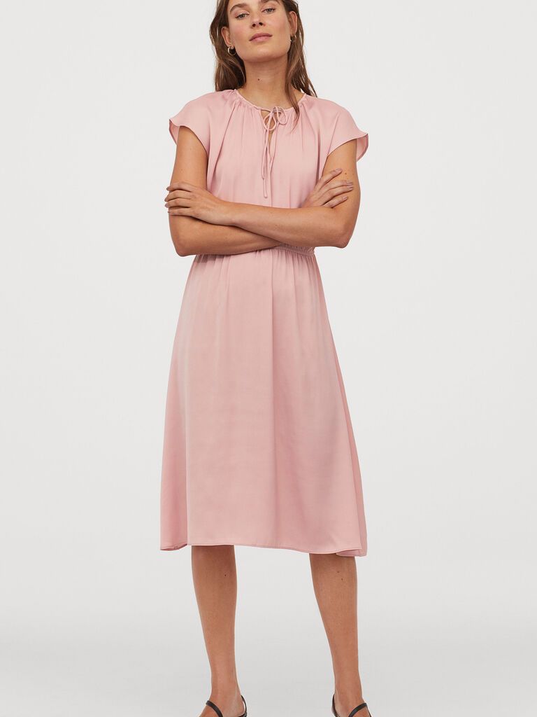 

Платье H&M 859424a79 36 Розовое