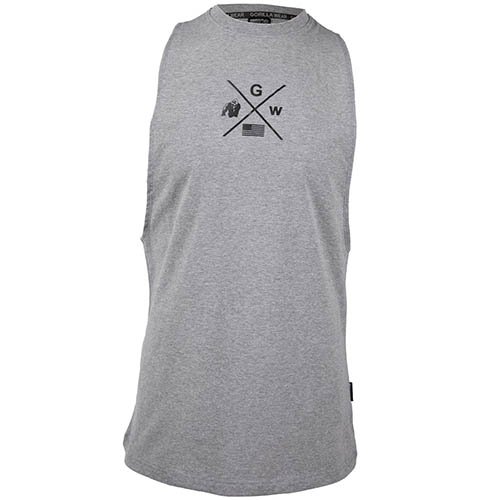 

Майка Cisco Drop Armhole Tank Gorilla Wear S Серо-черный
