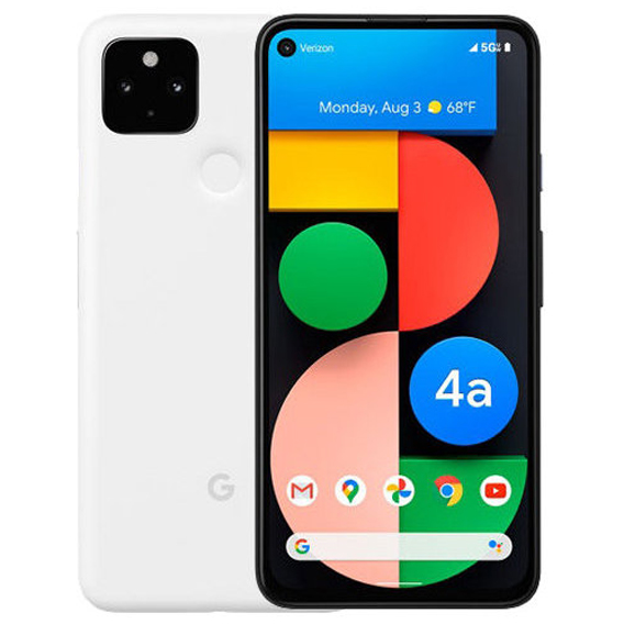 

Смартфон Google Pixel 4a 5G 128GB (Clearly White) [54242]