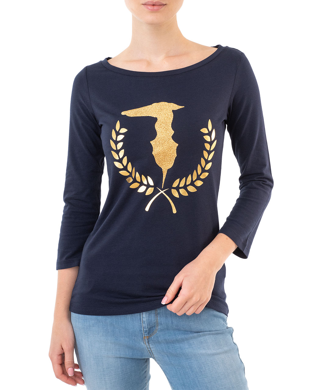 

Лонгслів жіночий TRUSSARDI JEANS (56T00262-1T003614-U290/20) Синій, Лонгслів жіночий TRUSSARDI JEANS (56T00262-1T003614-U290/20) Синій M