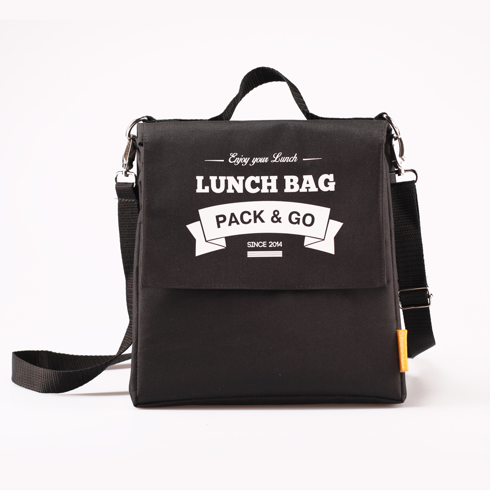 

Термосумка Lunch Bag (Ланч Бег) Pack and Go "Lunch Bag L+" черный (LB101)