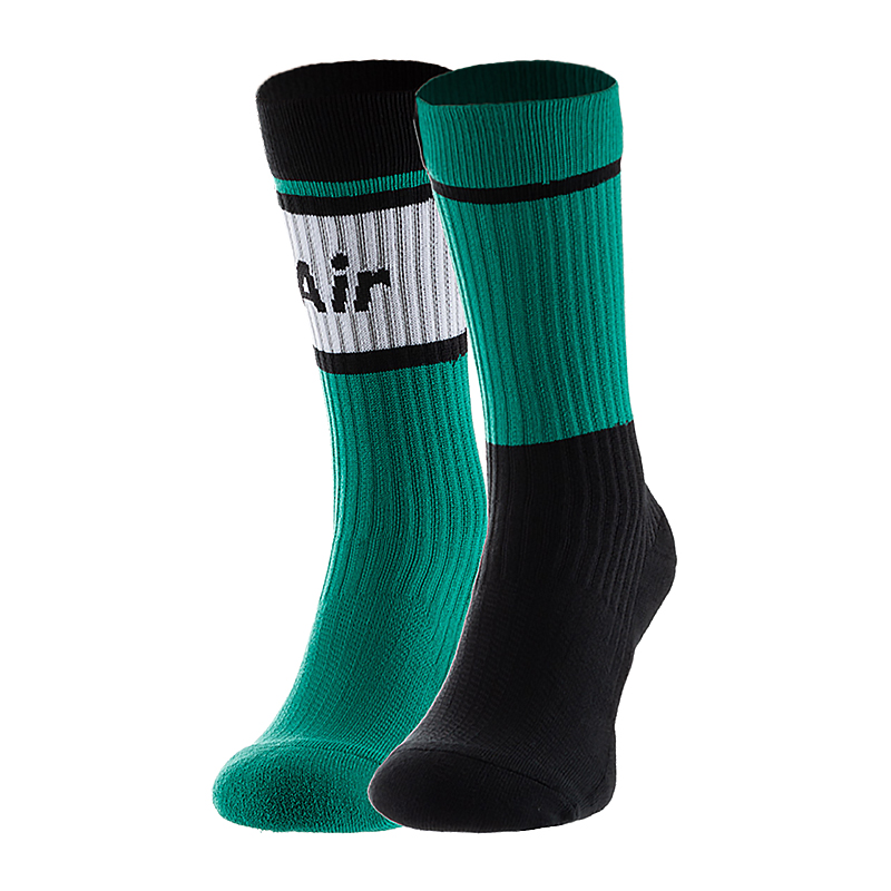 

Шкарпетки Nike U SNKR SOX CRW 2PR-NK AIR 1978 42-46р зелено чорні 2 шт.