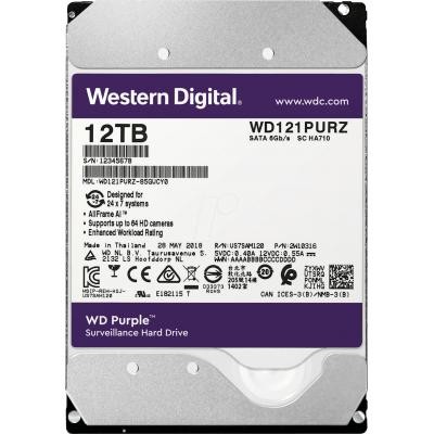 

Жорсткий диск 3.5" 12TB WD (WD121PURZ)