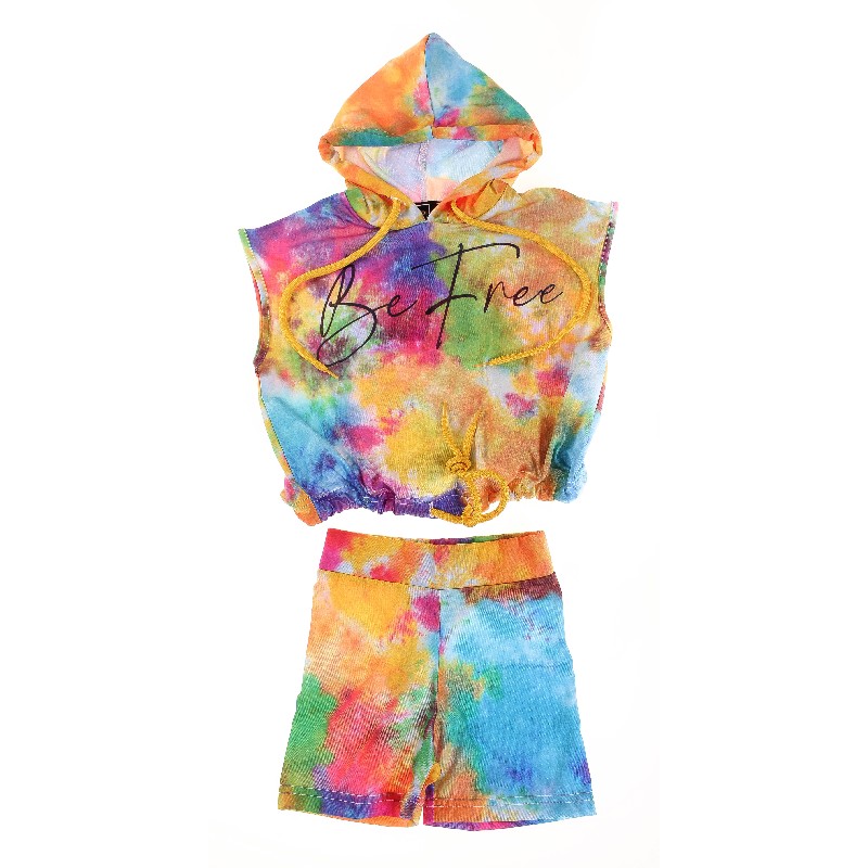

Футболка + Шорты для девочки CLOISE CLO214003 122 см желтый (551277)
