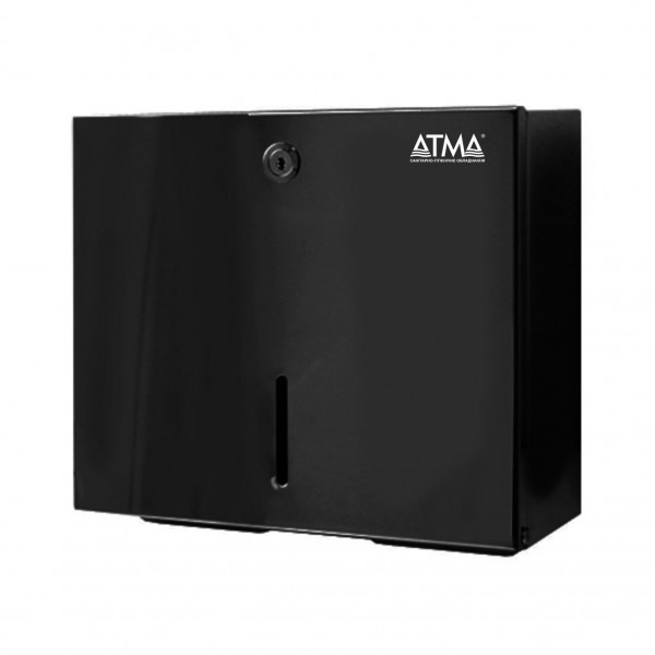 

Держатель бумажных полотенец в пачках ATMA Z S-Line черный (D410Black)