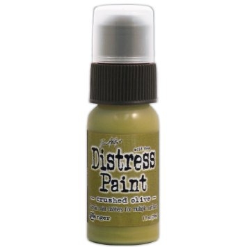 

Краска Tim Holtz Distress Paint 30 мл Crushed Olive (TDD 38498)