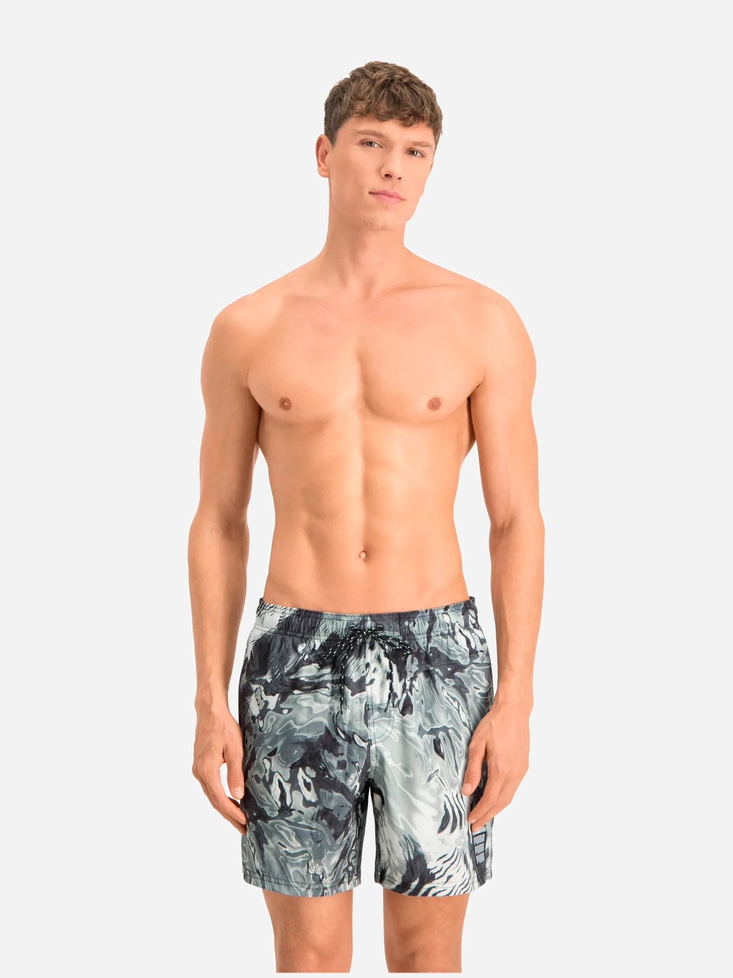 

Шорты для купания Puma Swim Men Reflection Aop 93506003 S Black Combo