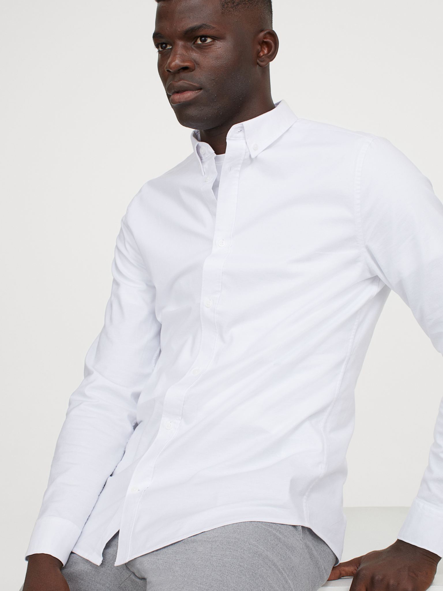 

Рубашка H&M 304-7333232 XL Белая